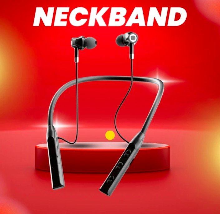 Bluetooth Headset Neckband 