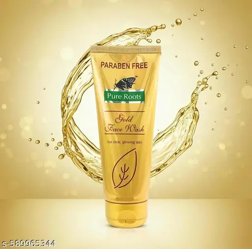 Pure Roots gold Face Wash PARABEN FREE
