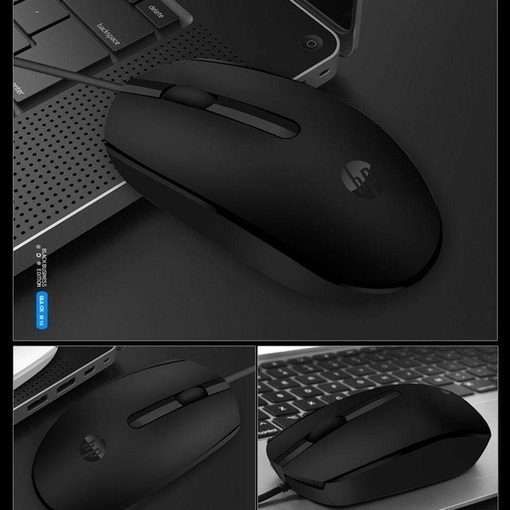 HP M10 Wired USB Mouse